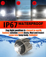 ODUKAKO L1B Fog light bulbs,Plug and Play,Wireless,Super Bright TF1 lamp for 2020+ Honda Civic Accord CR-V Passport,Acura, Integra, 2021+ Ridgeline,6000K White - Image 6