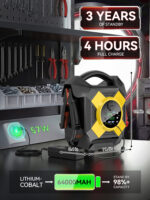 ODUKAKO DM2464 24v Heavy Duty Jump Starter,15000A Peak, Lithium Battery Booster Pack, Portable Jumper -40°F Instant Start All for 50L Diesel and Gasoline Engines, Semi Truck Class 8 - Image 7